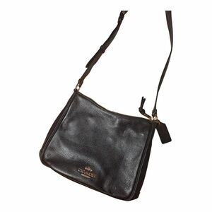 Coach Dark Brown Leather Crossbody Bag